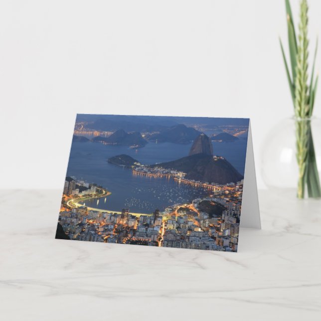 Rio de Janeiro, Brazil Card (Front)