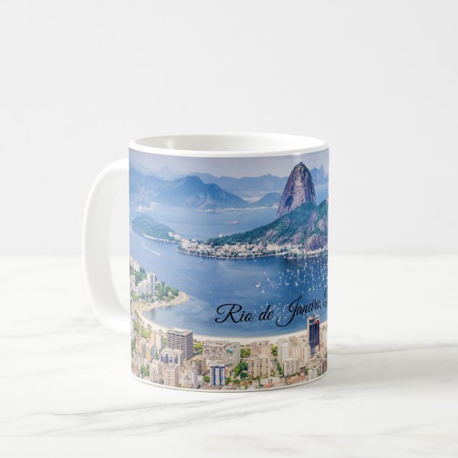 Rio de Janeiro, Brazil cityscape Coffee Mug (Front Left)
