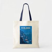 Rio De Janeiro Brazil Favela Travel Art Vintage