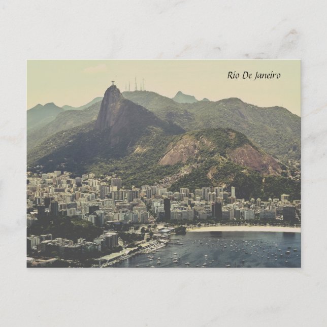 Rio De Janeiro, Brazil  Holiday Postcard (Front)