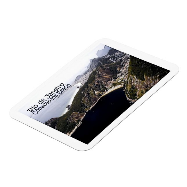 Rio de Janeiro - Brazil - Magnet (Left Side)