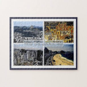 Rio de Janeiro - Brazil - Mosaic - Jigsaw Puzzle