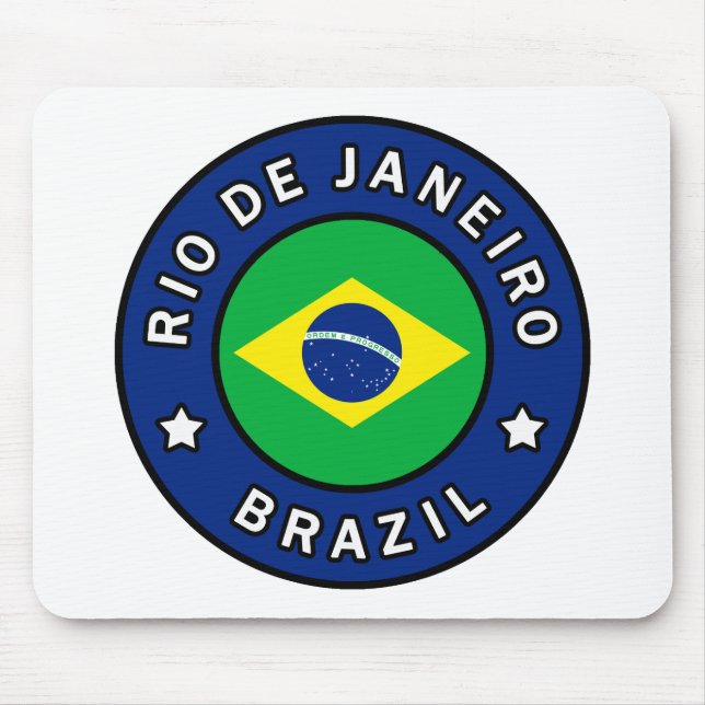 Rio de Janeiro Brazil Mouse Mat (Front)