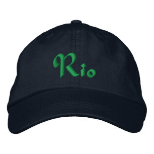 Rio De Janeiro, Brazil Personalised Adjustable Hat