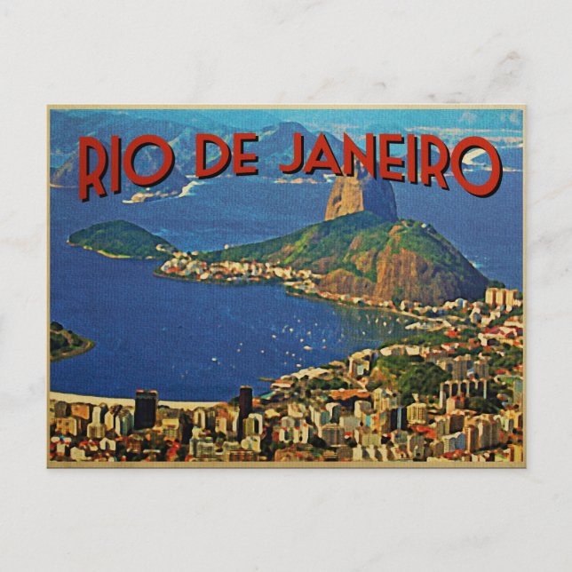 Rio de Janeiro Brazil Postcard (Front)