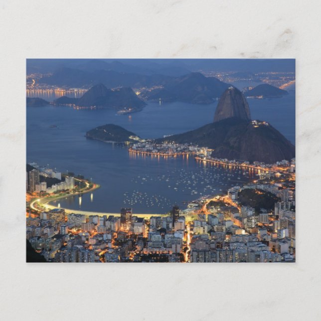 Rio de Janeiro, Brazil Postcard (Front)