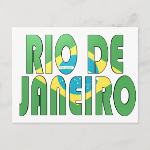 Rio de Janeiro, Brazil Postcard