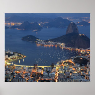 Rio de Janeiro, Brazil Poster