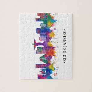 Rio de Janeiro Brazil Skyline Jigsaw Puzzle