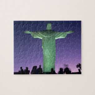 Rio de Janeiro, Brazil. the Christ Statue on Jigsaw Puzzle