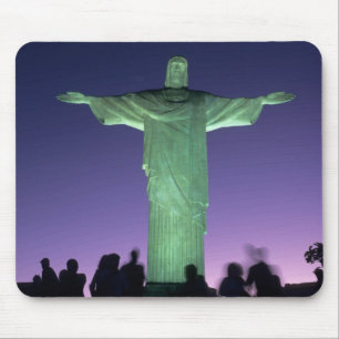 Rio de Janeiro, Brazil. the Christ Statue on Mouse Mat