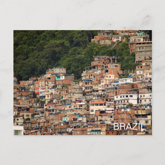 Rio de Janeiro Brazil Travel Postcard (Front)