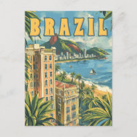 Rio de Janeiro, Brazil Vintage Travel