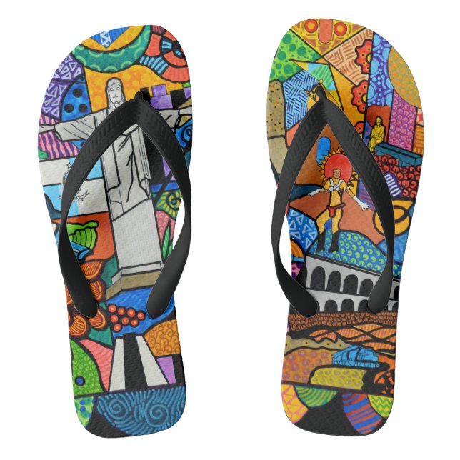 Rio de Janeiro Flip Flops (Footbed)