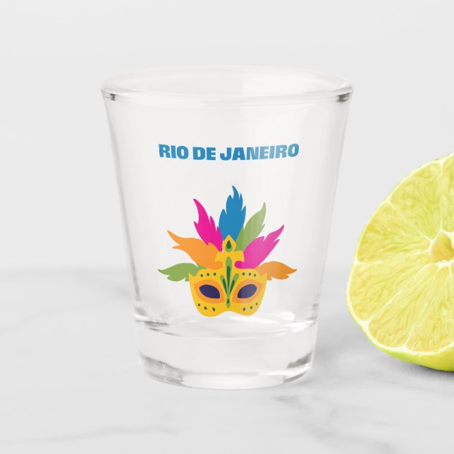 Rio de Janeiro Glass (Front)
