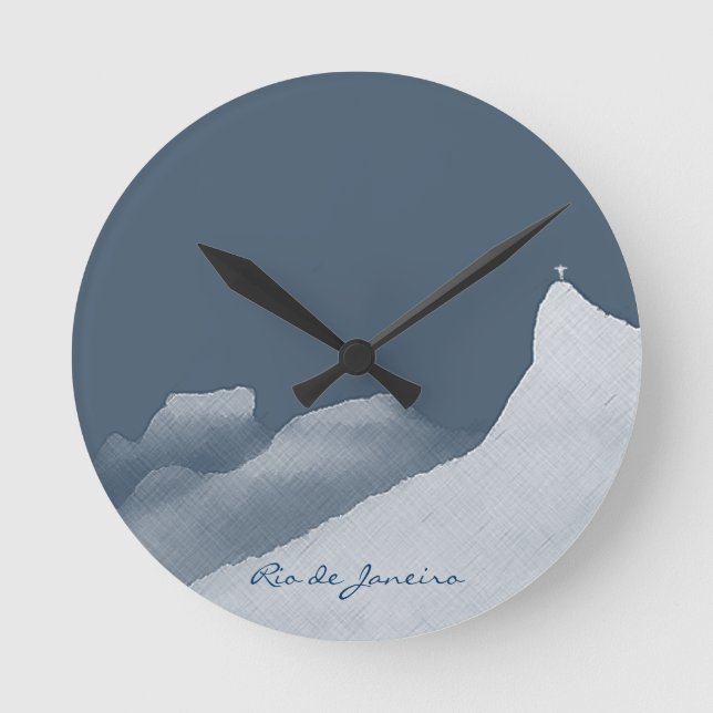 rio de janeiro landscape round clock (Front)