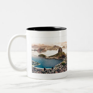 Rio de Janeiro landscape Two-Tone Coffee Mug
