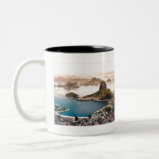 Rio de Janeiro landscape Two-Tone Coffee Mug
