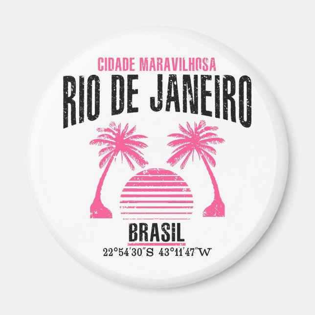 Rio de Janeiro Magnet (Front)