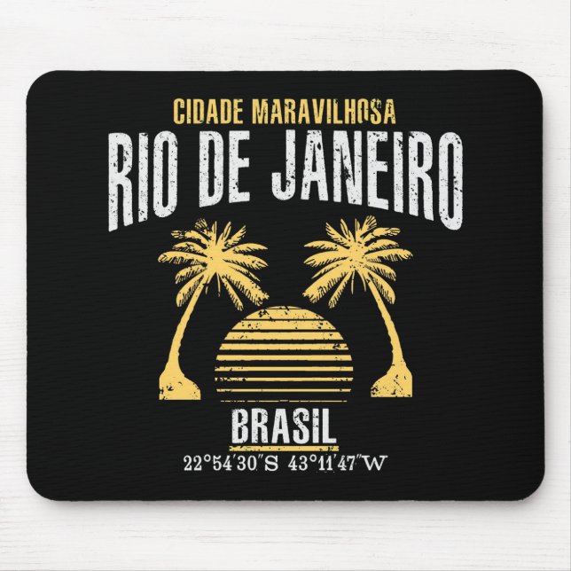 Rio de Janeiro Mouse Mat (Front)