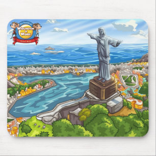Rio De Janeiro Mouse Mat