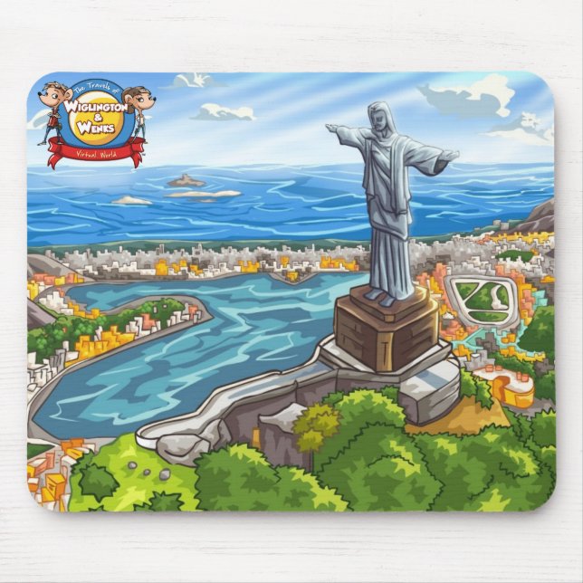 Rio De Janeiro Mouse Mat (Front)
