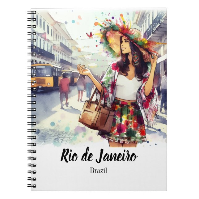 Rio de Janeiro Notebook (Front)