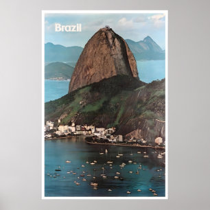 Rio De Janeiro Photo Art Brazil Travel Poster
