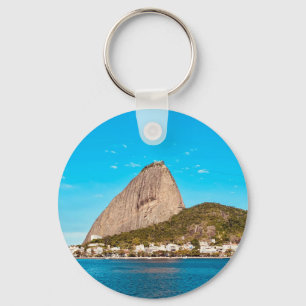 Rio de Janeiro Sugarloaf Mountain Photo Key Ring