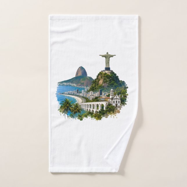 Rio de Janeiro Towel (Hand Towel)