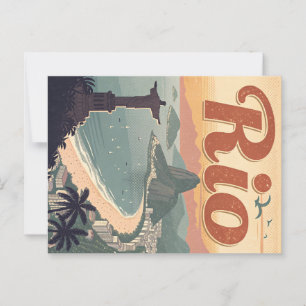 Rio de Janeiro Vibe Postcard