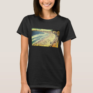 Rio de Janeiro, Vintage Copacabana Beach, Brazil T T-Shirt
