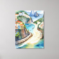 Rio De Janeiro watercolor art