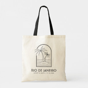 Rio de Janeiro Wedding Welcome Destination Tote Bag