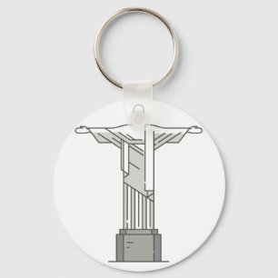 RIO DE JANEIRO World landmark Key Ring