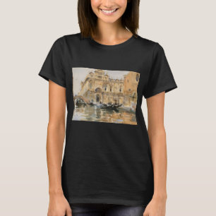 Rio dei Mendicanti, Venice by John Singer Sargent T-Shirt