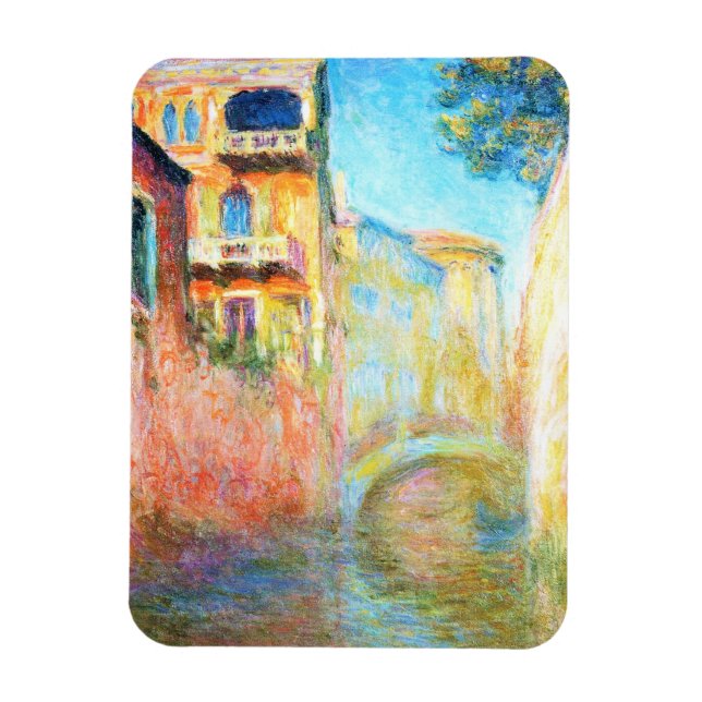 Rio della Salute  Claude Monet Magnet (Vertical)
