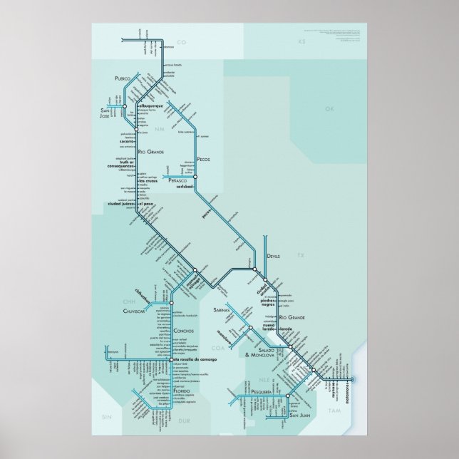 Rio Grande 20 x 30 Poster (Front)