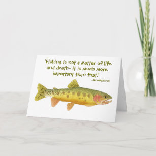 Fly Fishing Card - Coastal Card Co.