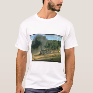 Rio Grande freight rounds_Steam Trains T-Shirt