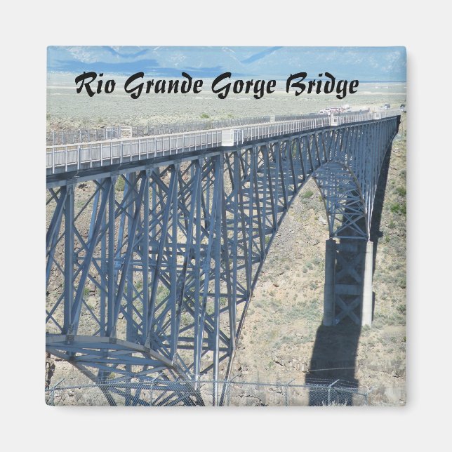 Rio Grande Gorge Bridge Magnet (Front)