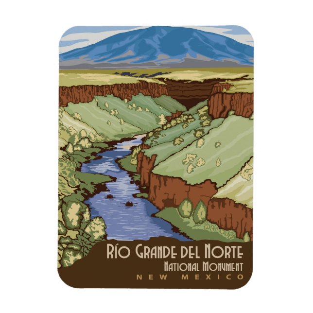 Rio Grande Magnet (Vertical)