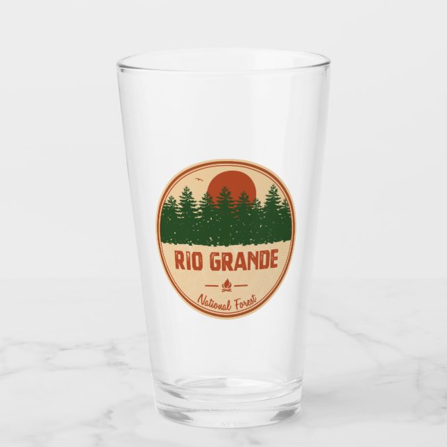 Rio Grande National Forest Glass (Front)