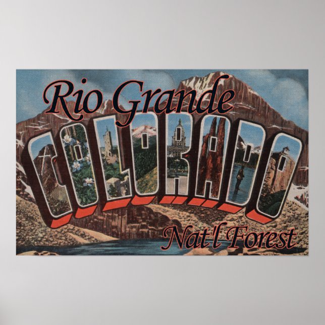Rio Grande Nat'l Forest, Colorado Poster (Front)