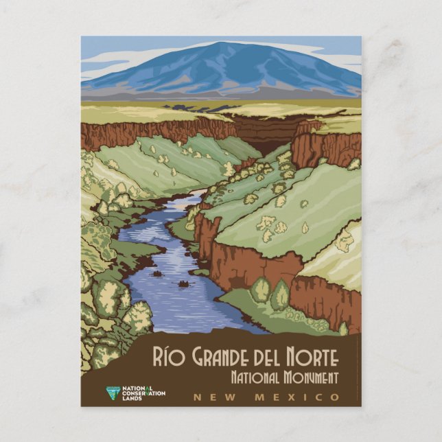 Rio Grande Postcard (Front)