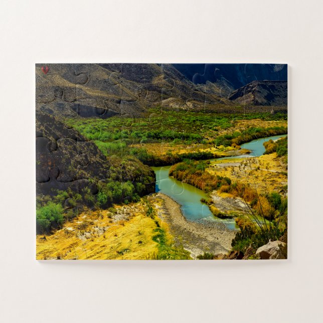 Rio Grande River Texas Jigsaw Puzzle (Horizontal)