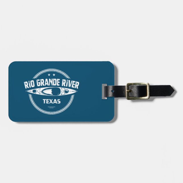 Rio Grande River, Texas Luggage Tag (Front Horizontal)