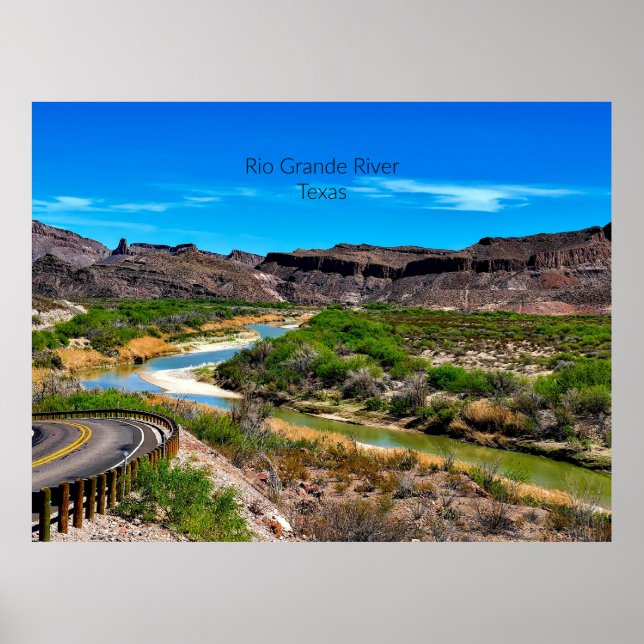 Rio Grande River, Texas Poster (Front)