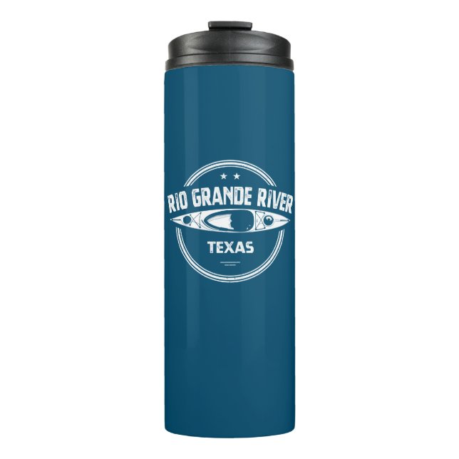Rio Grande River, Texas Thermal Tumbler (Front)