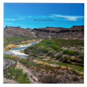 Rio Grande River, Texas Tile